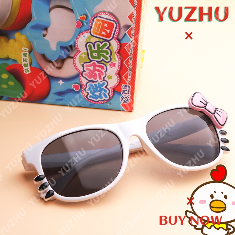 Kính mát gọng mèo Hello Kitty dễ thương dành cho bé gái