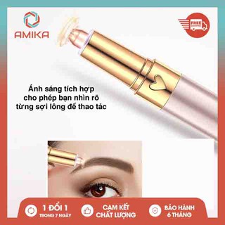 Bút cạo tỉa chân mày, Bút tỉa lông mũi; Bút tỉa cạo lông đa năng. Bảo hành 6 tháng bởi 4KAVI