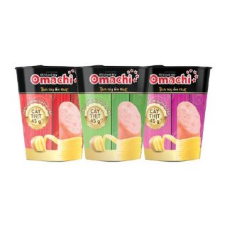 Mì ly omachi có thịt thật