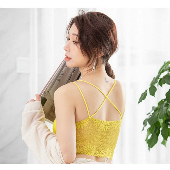 ❤️ LOẠI TỐT ❤️ BRA REN 2 DÂY MIẾNG DÁN TI SILICON CHỐNG XỆ TAI THỎ, DÁN NHŨ HOA NÂNG NGỰC CHE KHUYẾT ĐIỂM SL