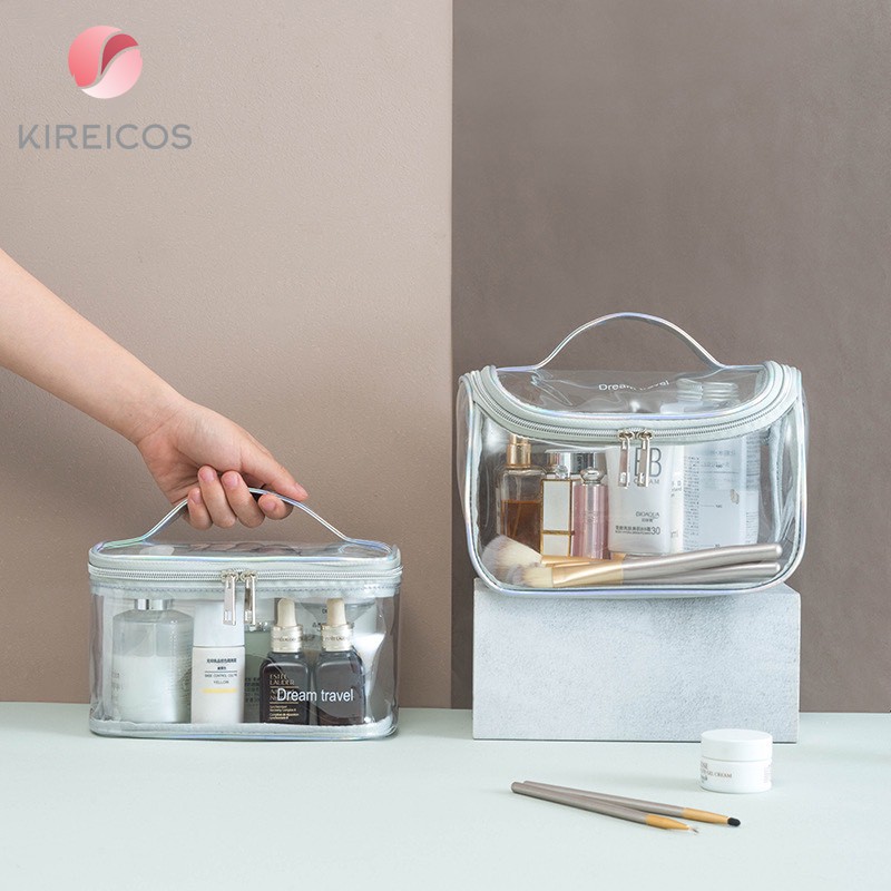 Túi Đựng Đồ Trang Điểm Cá Nhân Nhựa Trong Đủ Màu
