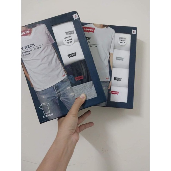 Sét 4 áo Thun Levis chính hãng