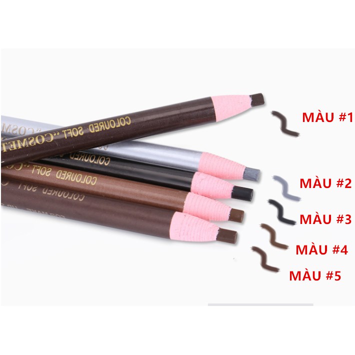 Chì kẻ chân mày👄bán giá sỉ👄 chì kẻ lâu trôi dạng xé không cần gọt siêu tiện lợi PK136 | BigBuy360 - bigbuy360.vn