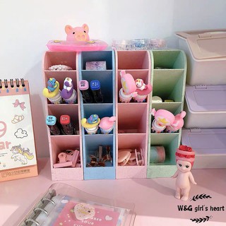 W&G Hộp lưu trữ máy tính để bàn Văn phòng phẩm Đồ dùng văn phòng Hộp lưu trữ Hộp đựng bút