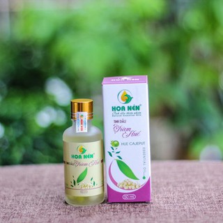 🌿🌿🌿 TINH DẦU TRÀM Hoa Nén 50ml [NGUYÊN CHẤT] - Ngâm củ nén - Phòng ngừa cảm cúm, ho, cảm lạnh - Đuổi muỗi 🌿🌿🌿