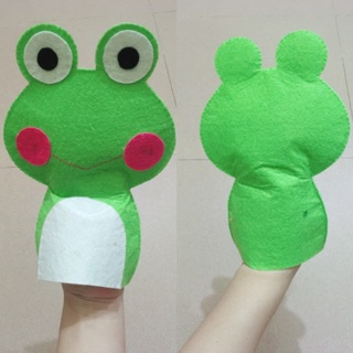 Rối bàn tay handmade ( hình thật)