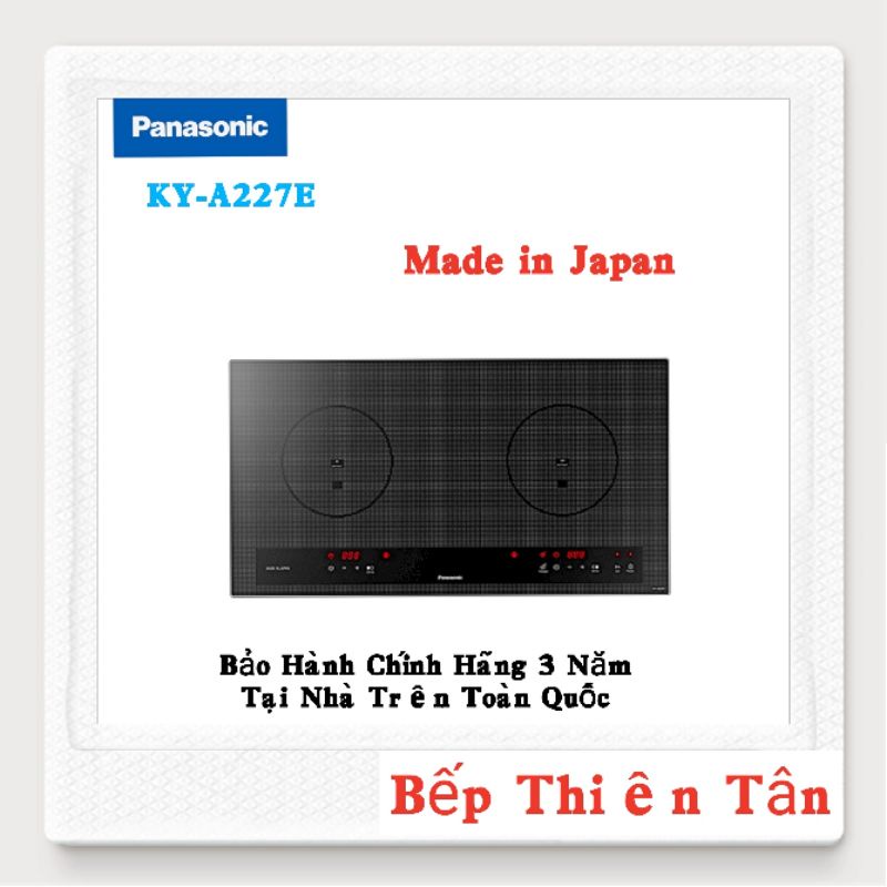 Bếp Từ Đôi Nhập Khẩu Nhật Bản PANASONIC KYA227E