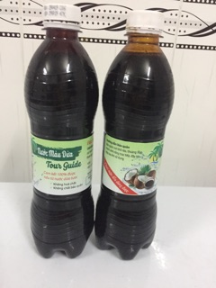Nước màu dừa nguyên chất. 500ml