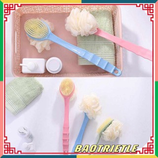 Bàn chải cọ lưng 2 đầu khi tắm