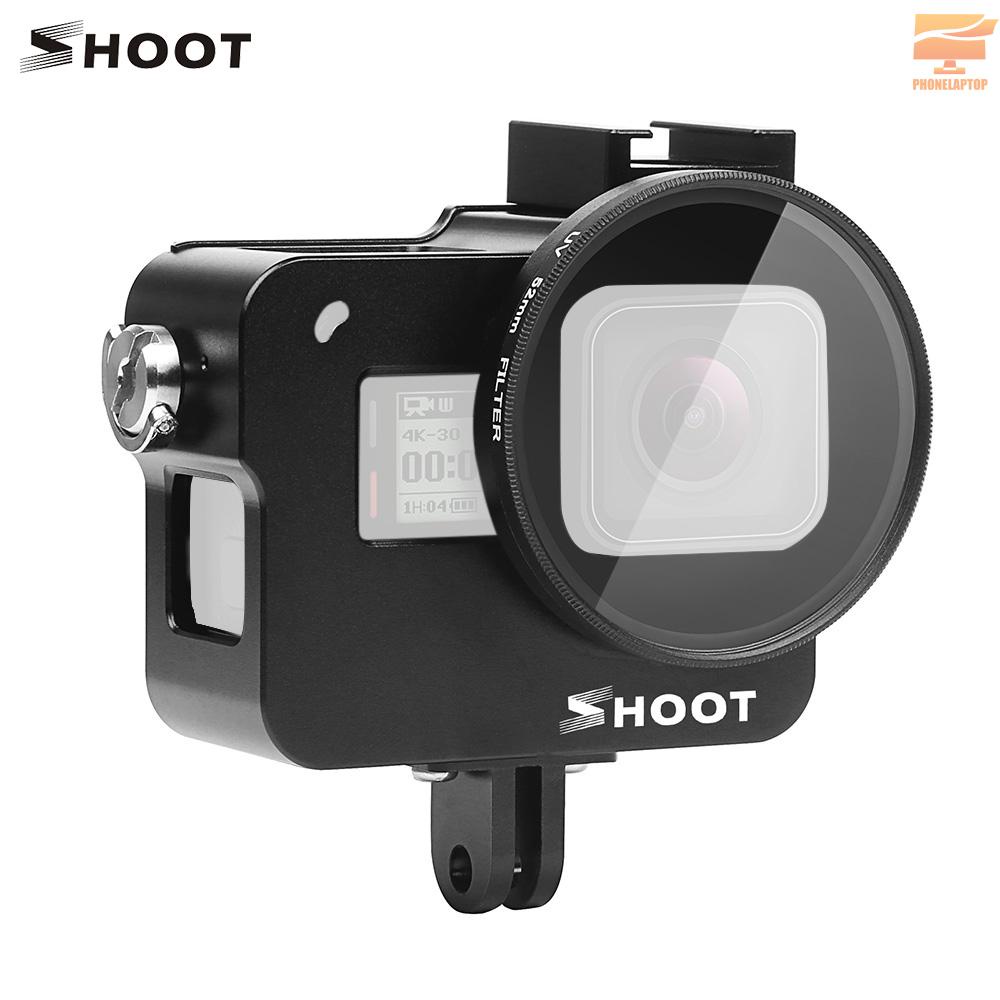 Khung XTGP505A bằng hợp kim nhôm lọc tia UV 52mm bảo vệ Camera GoPro Hero 7 Black/Hero 6/Hero 5/HERO(2018)