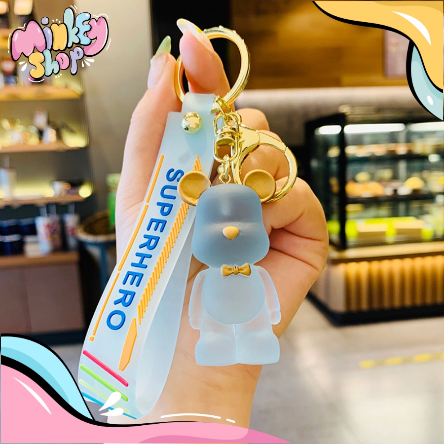 Móc Khóa Cao Cấp Hình Kaws phụ kiện Túi Xách dễ thương - MinKey