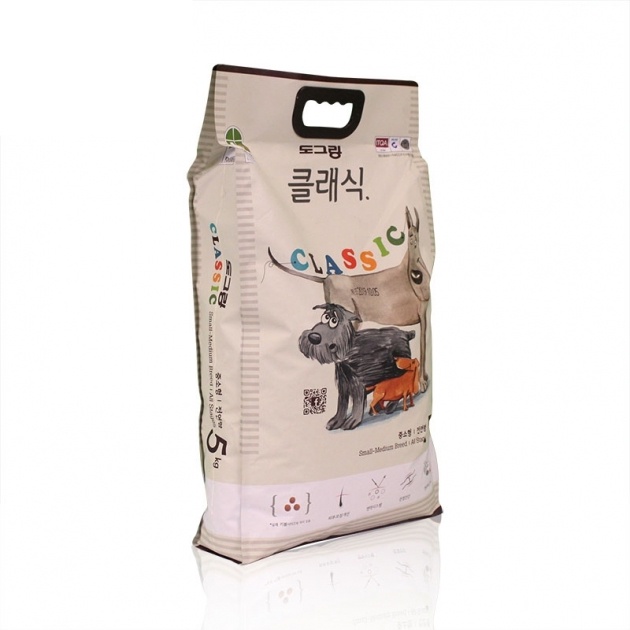BAO 5KG DOGRANG CLASSIC HÀN QUỐC - THỨC ĂN HẠT CHO CHÓ