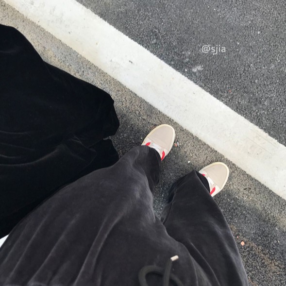 Xiaozhainv Quần ống rộng lưng cao màu trơn thời trang | BigBuy360 - bigbuy360.vn