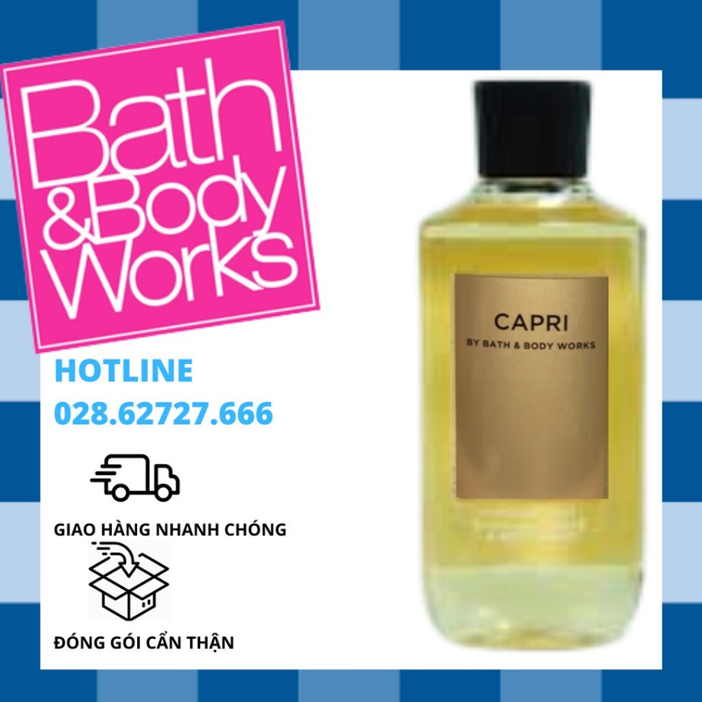 Sữa Tắm Dành Cho Nam Bath And Body Works - Capri For Men Body Wash (295ml)