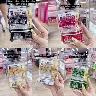 serum dưỡng tóc gói 50 viên thái lan