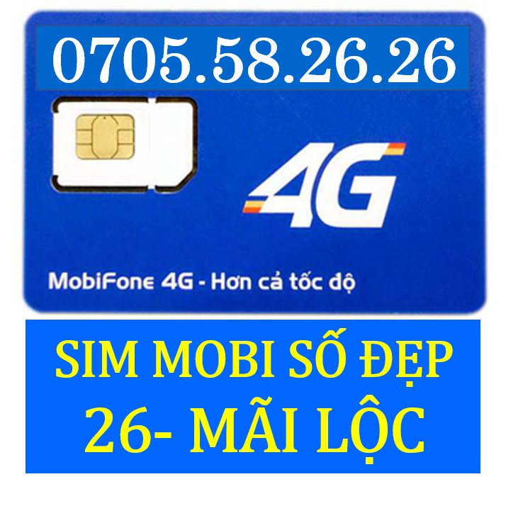 Sim Mobifone Số Đẹp 10 Số Trả Trước