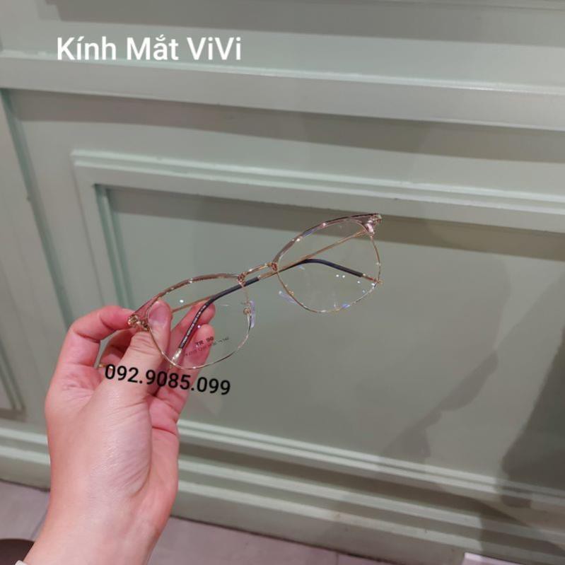 Gọng kính cận kim loại thanh mảnh V2713 - Kính thời trang 0 độ | BigBuy360 - bigbuy360.vn