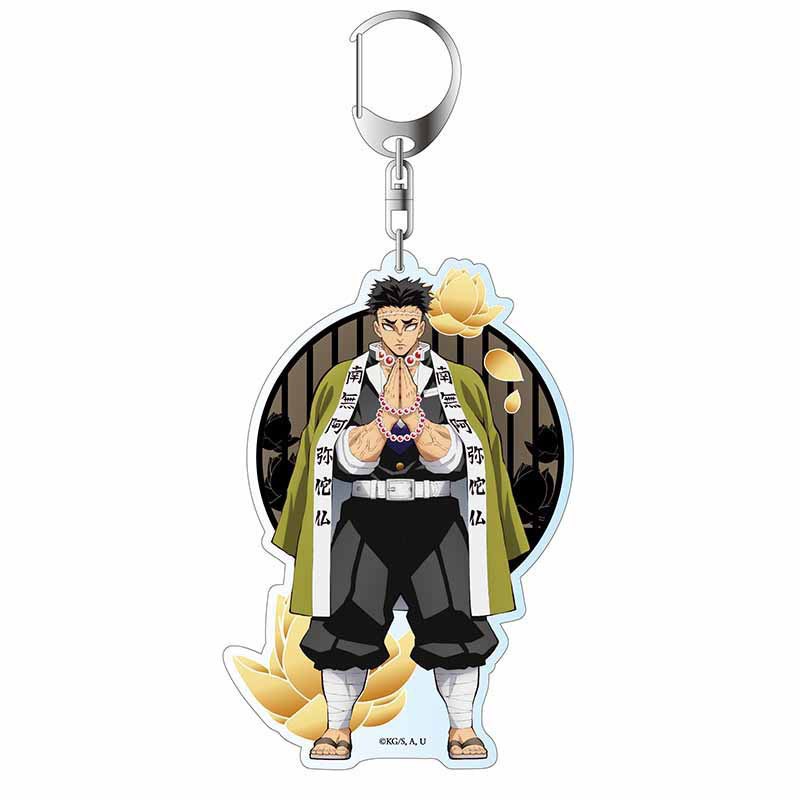 Sy2 Móc Chìa Khóa Bằng Acrylic Hình Demon Slayer Tanjiro Nezuko Giyuu Akaza YS2