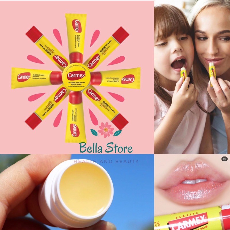 Son dưỡng môi Carmex đủ loại