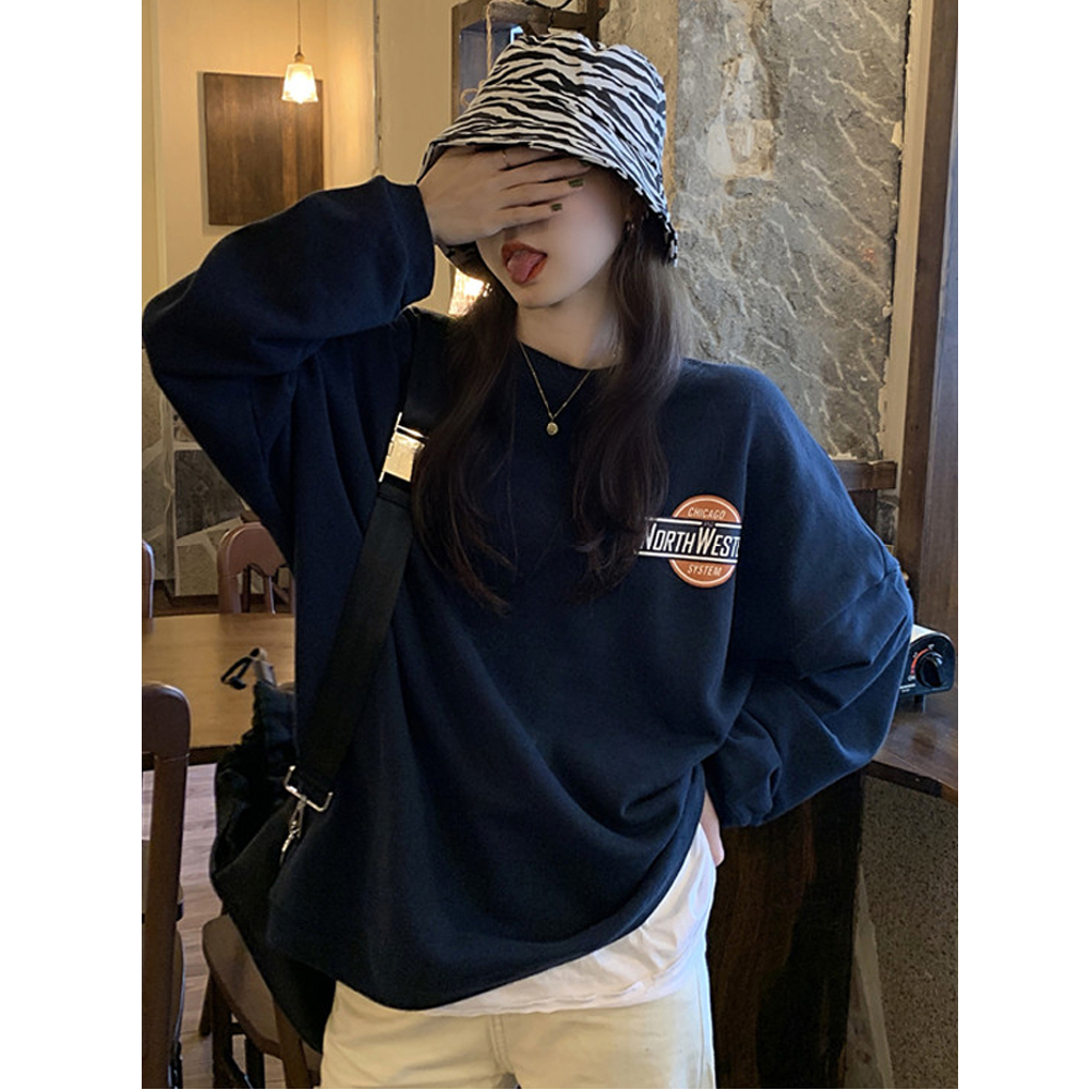 Áo Hoodie Dáng Rộng Thời Trang 2020 Cho Nữ