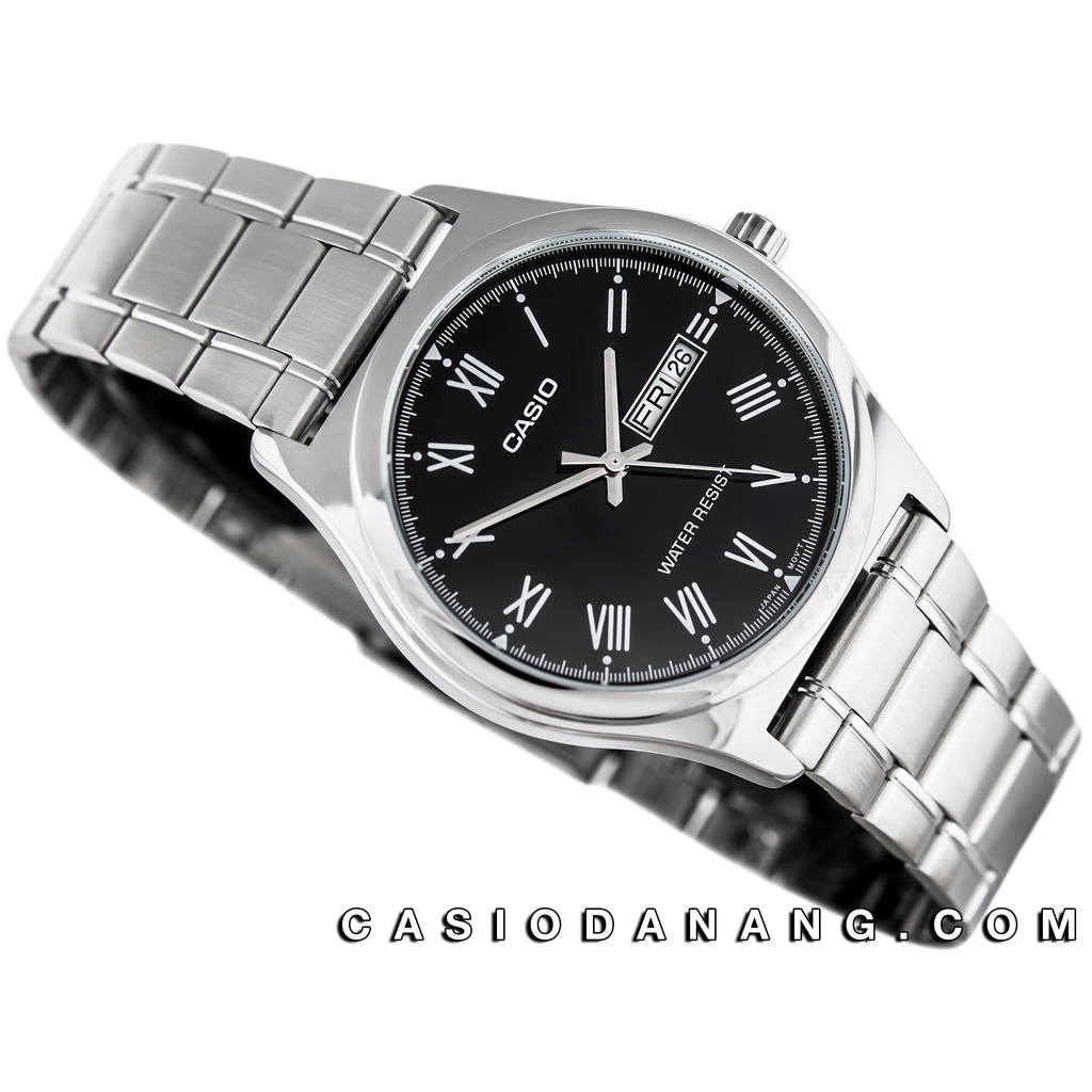 Đồng hồ nam dây kim loại Casio chính hãng Anh Khuê MTP-V006D-1BUDF (38mm)