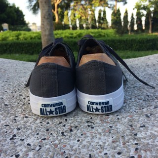 Giày Allstar Ck2 Nữ Xám Đậm Cổ Thấp