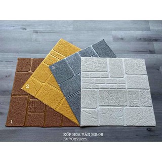 [ SALE SỐC] Xốp Dán Tường 3D dày 5mm Xốp hoa văn bê tông cực độc đáo cực hiếm nhập khẩu cao cấp