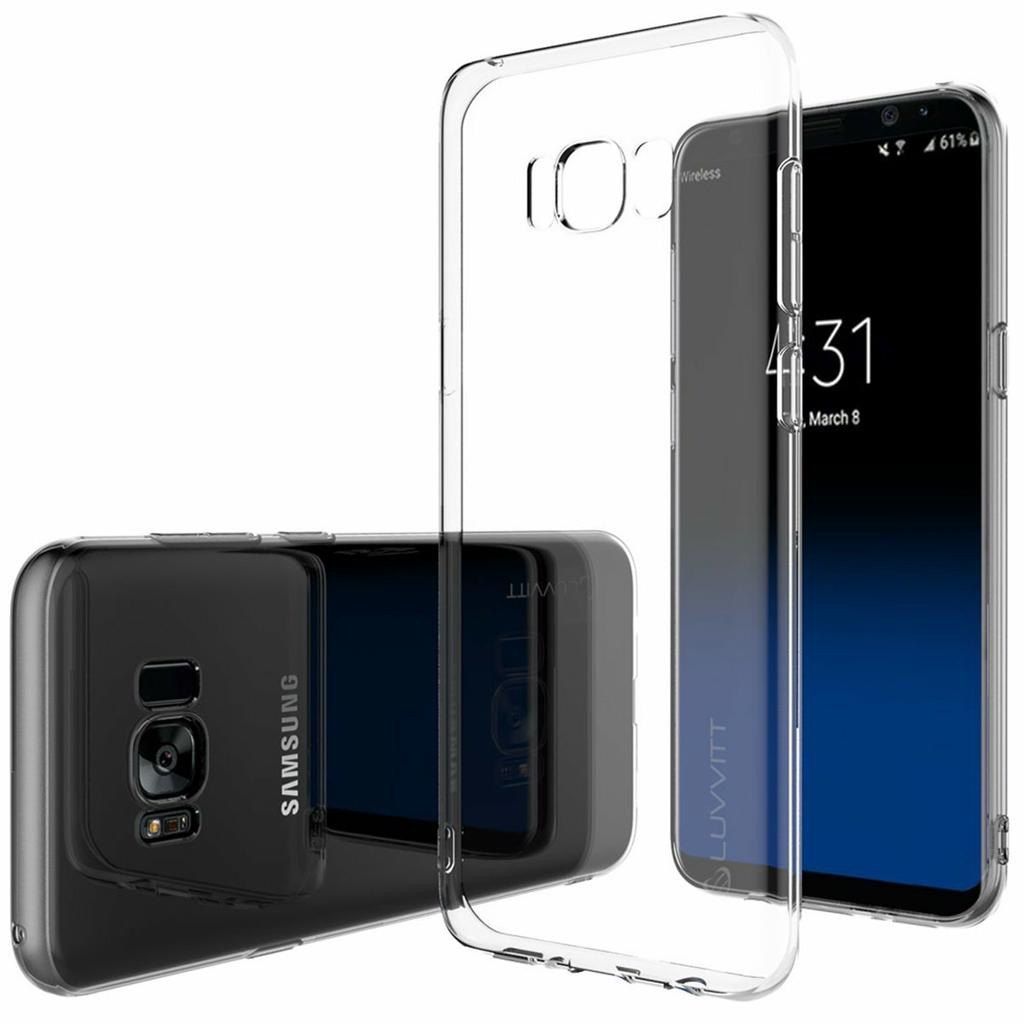 Ốp Lưng Simple Cho Galaxy S8 & S8 Plus Dẻo Trong Chống Sốc Hiệu Baseus