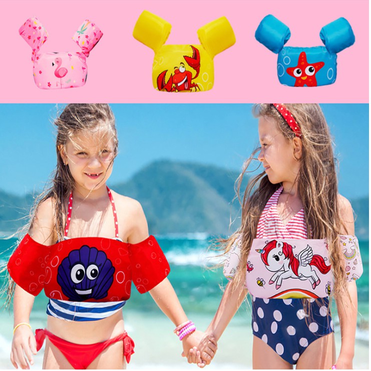 [Mã LIFE0503TOYS giảm 10% đơn 0Đ] Phao bơi tay liền thân ( phao tay và nâng đỡ ngực cho bé)