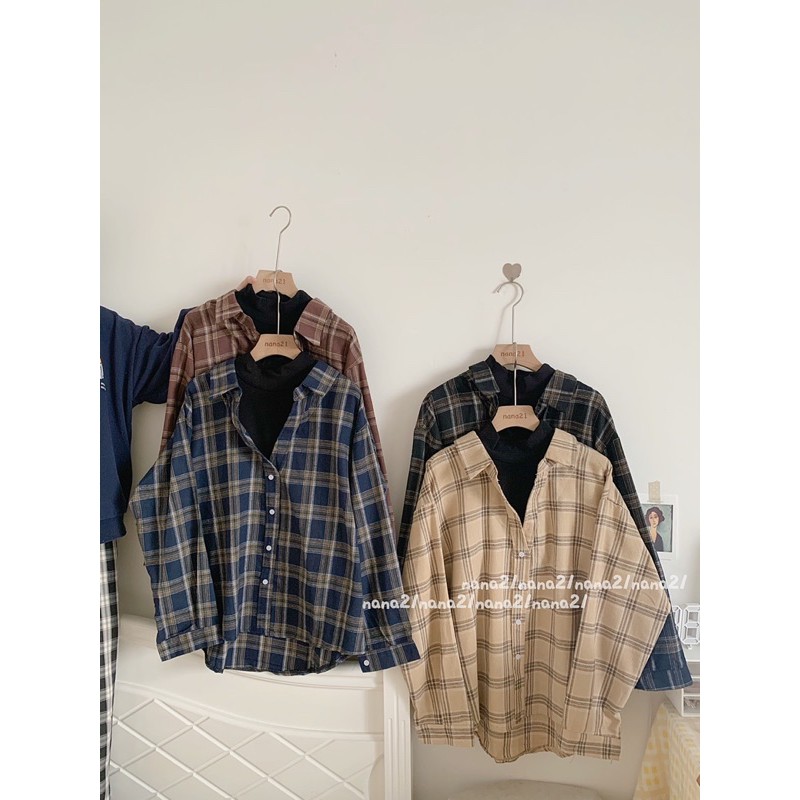 Áo sơ mi pha cổ 3 phân