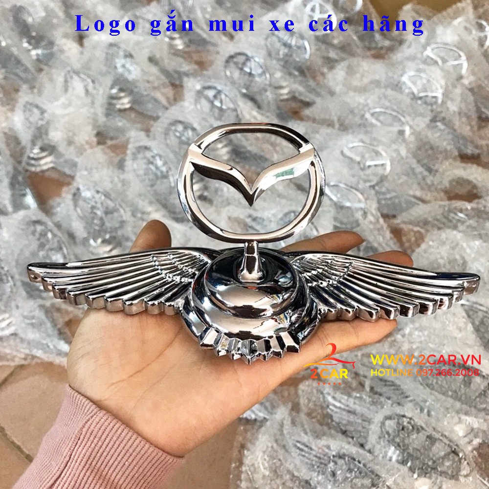 Logo gắn mui xe ô tô hãng Mazda