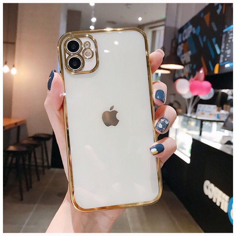 Ốp lưng iphone bảo vệ camera vuông viền cho iphone 12Pro Max/iP12Pro/iP11Pro Max/iP11/Xs Max | BigBuy360 - bigbuy360.vn