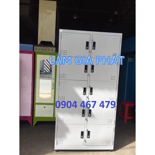 Tủ sắt đựng hồ sơ 10 cửa - sơn tĩnh điện