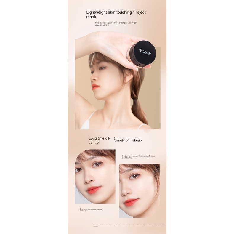 Phấn Phủ Dạng Bột Cố Định Lớp Trang Điểm Kháng Nước Không Nhòe Lâu Trôi Và Kiềm Dầu 12g