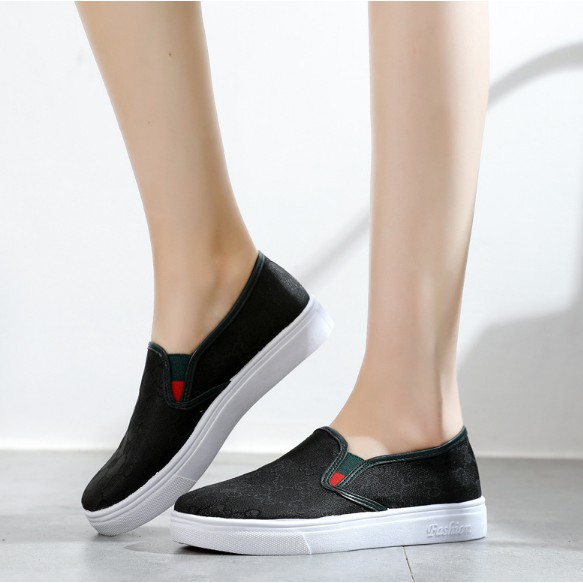 Slip on nữ êm chân họa tiết Guc.ci | BigBuy360 - bigbuy360.vn