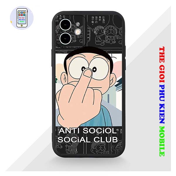 Ốp Iphone in hình Dorremon cực chất chất dành cho Iphone5-14/pro/max/promax...