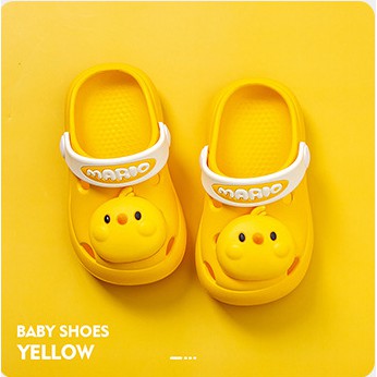 Dép trẻ em, sandal tập đi Mario  đế mềm siêu nhẹ chống trươn trượt cho bé tập đi