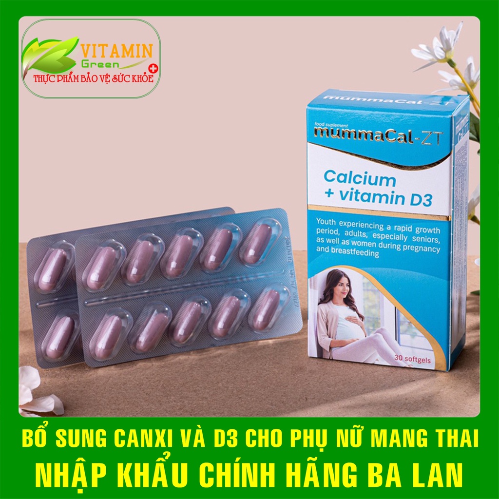 CANXI CHO BÀ BẦU MUMMACAL-ZT | NHẬP KHẨU CHÍNH HÃNG BALAN