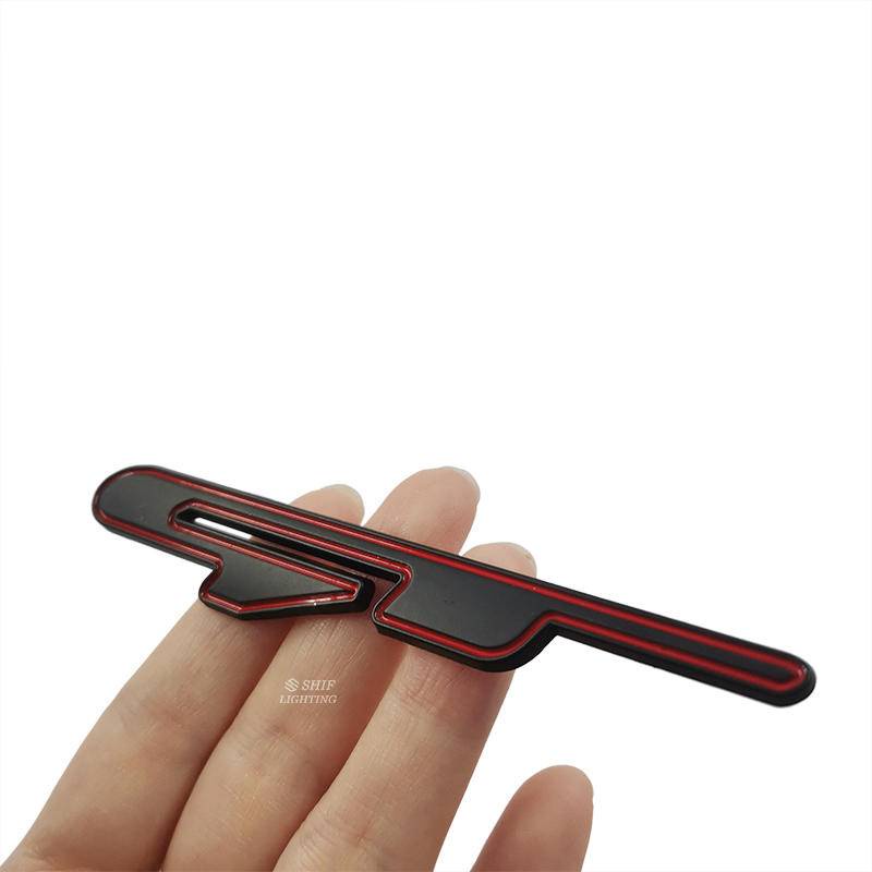 FENDER 1 Miếng dán kim loại trang trí xe hơi hình logo GT