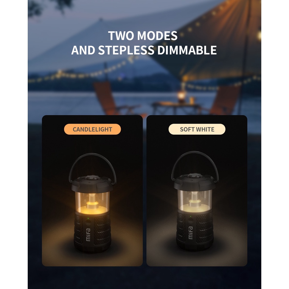 Loa Bluetooth MIFA Wild Camping Công Suất 20W, Dung Lượng Pin 9600mAh, Hỗ Trợ Sạc Dự Phòng