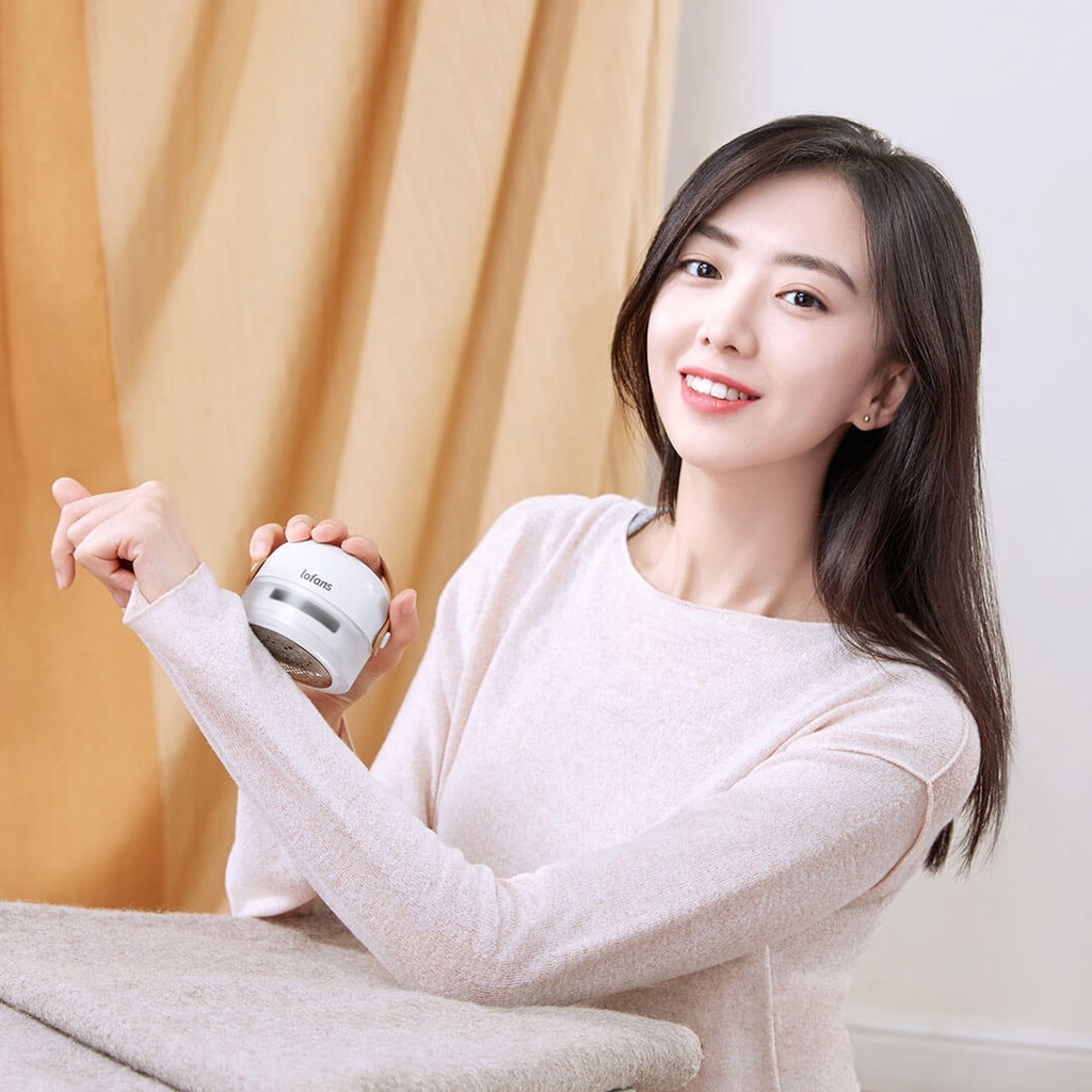 Máy cắt lông xù quần áo Xiaomi Lofans. Động cơ 7000 vòng/ phút, lưỡi cắt thép không rỉ 360 độ