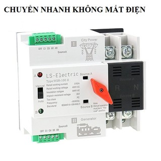 Bộ đổi nguồn điện tự động không gây mất điện ATS 2P-100A - LS ElectricCầu dao đảo chiều tự động