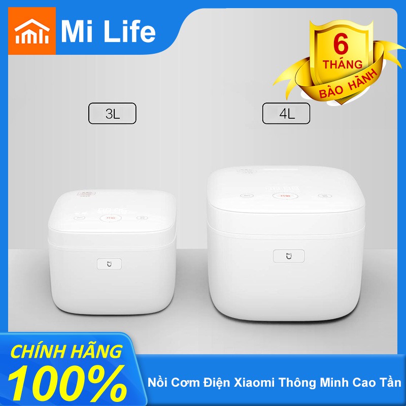 [Mã ELMS5 giảm 7% đơn 300K] Nồi Cơm Điện Xiaomi Thông Minh Cao Tần 3L-4L
