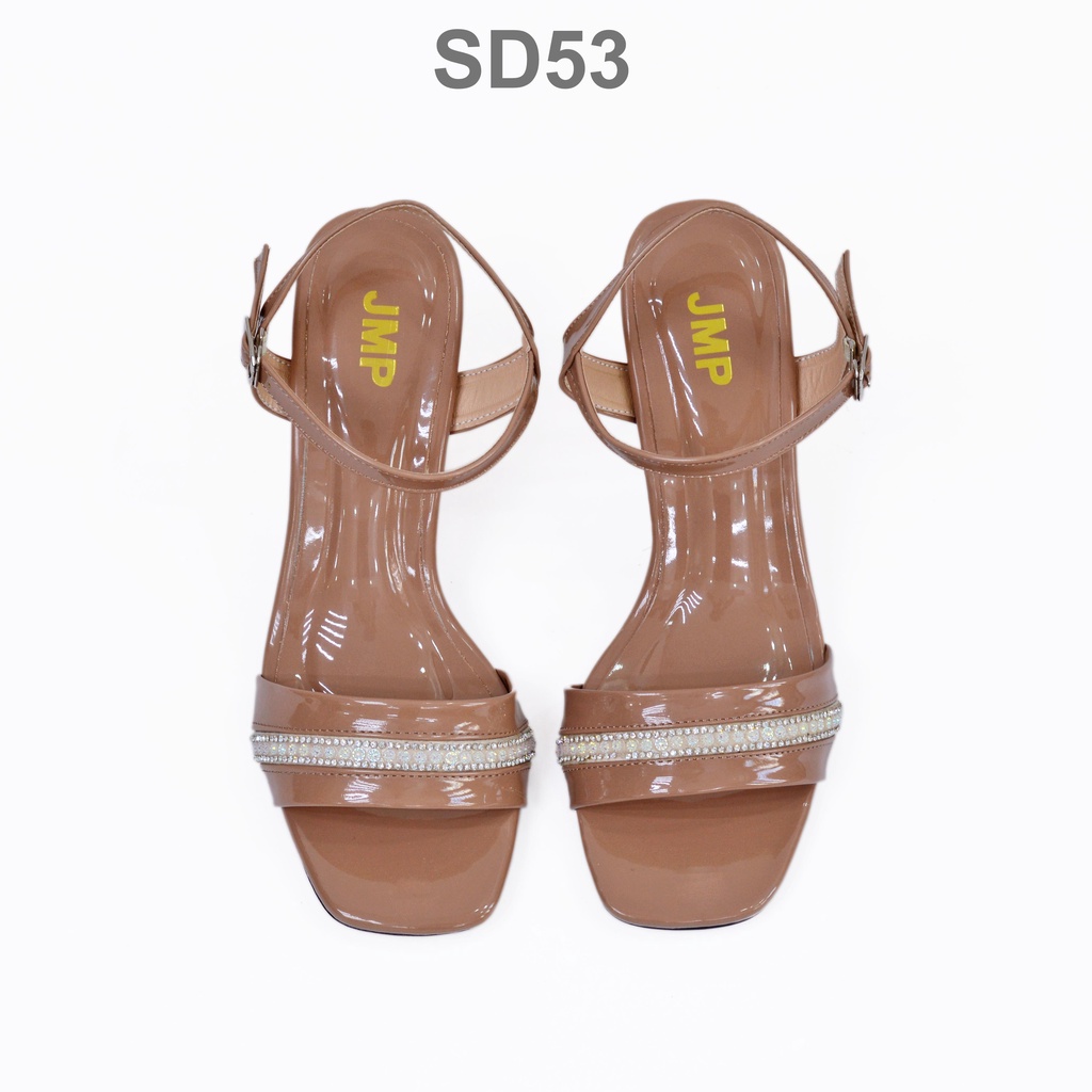 JMP - Giày Sandal Nữ Đế Mạ Vàng Sang Trọng Cao 7cm - SD53