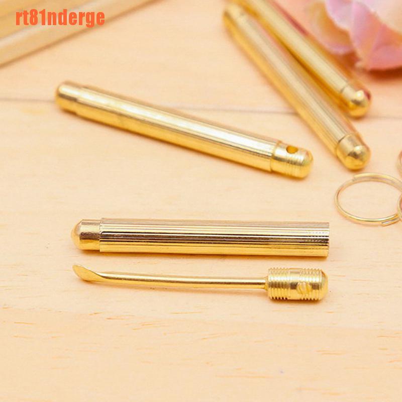 Dụng Cụ Lấy Ráy Tai Màu Vàng Gấp Gọn Tiện Dụng