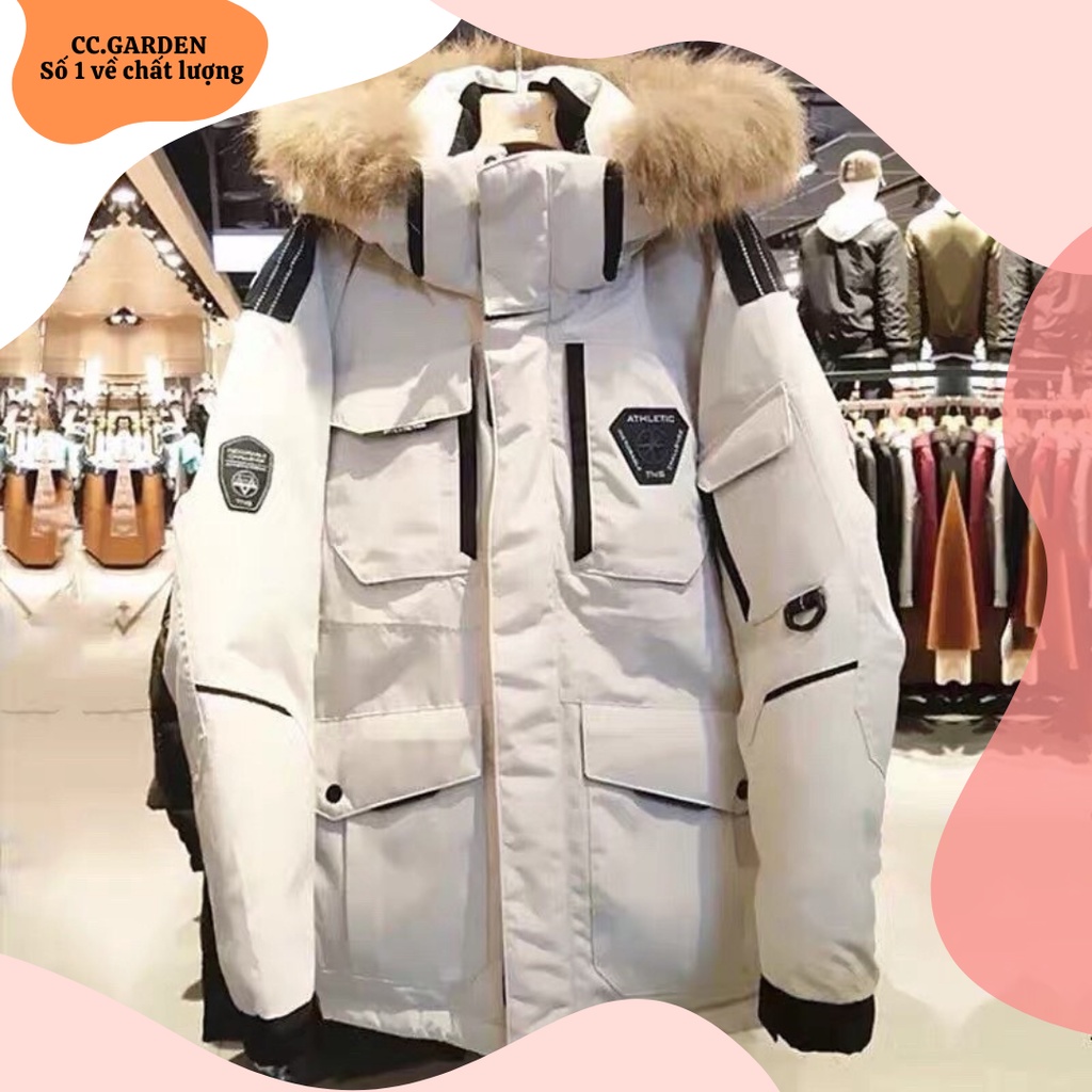 Áo phao đại hàn áo parka dày dặn áo khoác đôi mùa đông giống running man. CÓ ẢNH THẬT