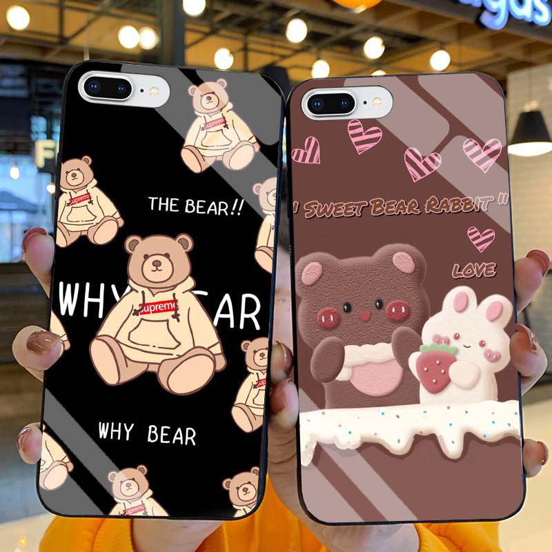 Ốp IPHONE 7, 8, 7 Plus, 8 Plus Lưng Kính Cường Lực Cao Cấp Mới Nhất