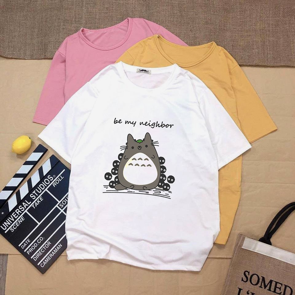 Áo thun tay lỡ unisex form rộng chuột mập vải dày mịn 20N1276