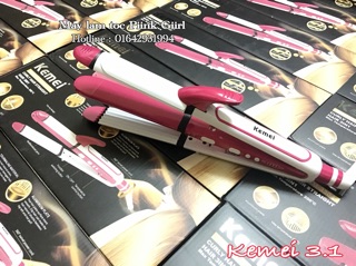 MÁY UỐN ĐA NĂNG 3in1 KEMEI 