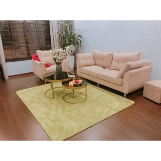 Xả LỖ thảm trải sàn lông xù Hàn Quốc cao cấp 1m8x2m3